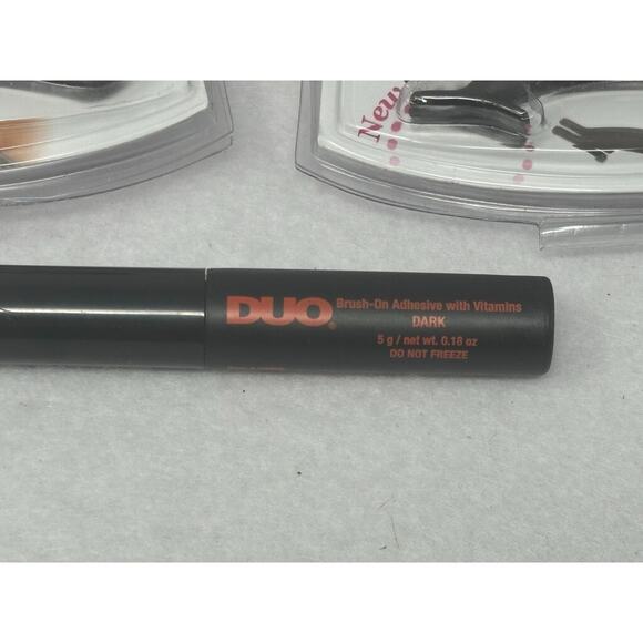 Kiss Ever EZ Lashes x2 Eyelashes Reusable 100% Human Hair Duo Adhesive New - Picture 3 of 5